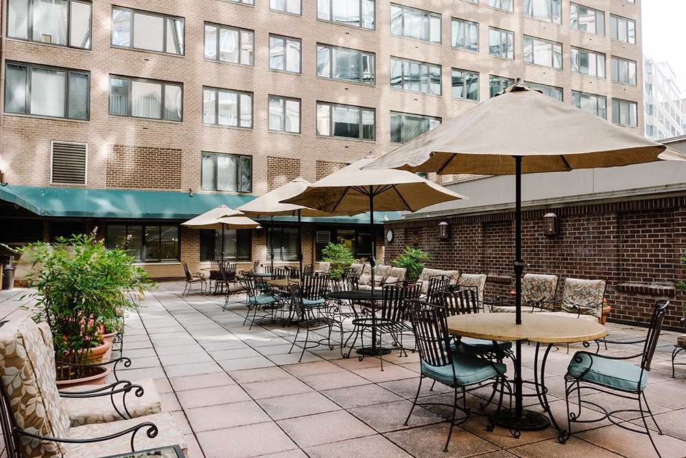 Outdoor patio