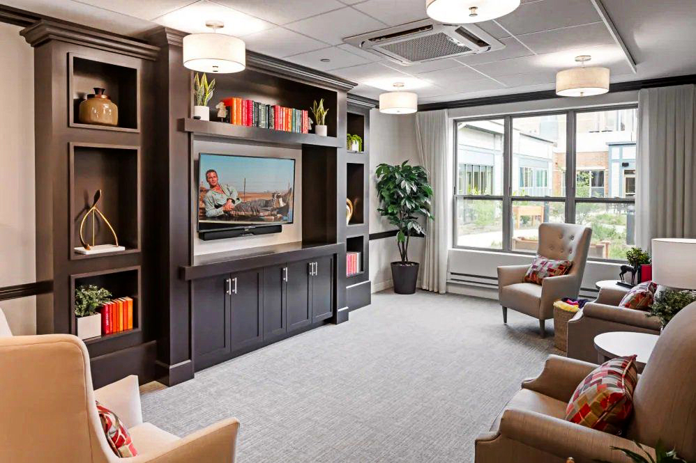 Common area with television